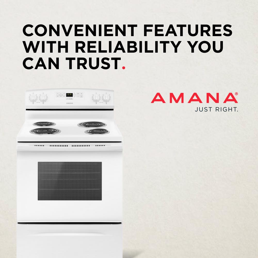 Amana® Electric Range with Bake Assist Temps view 9