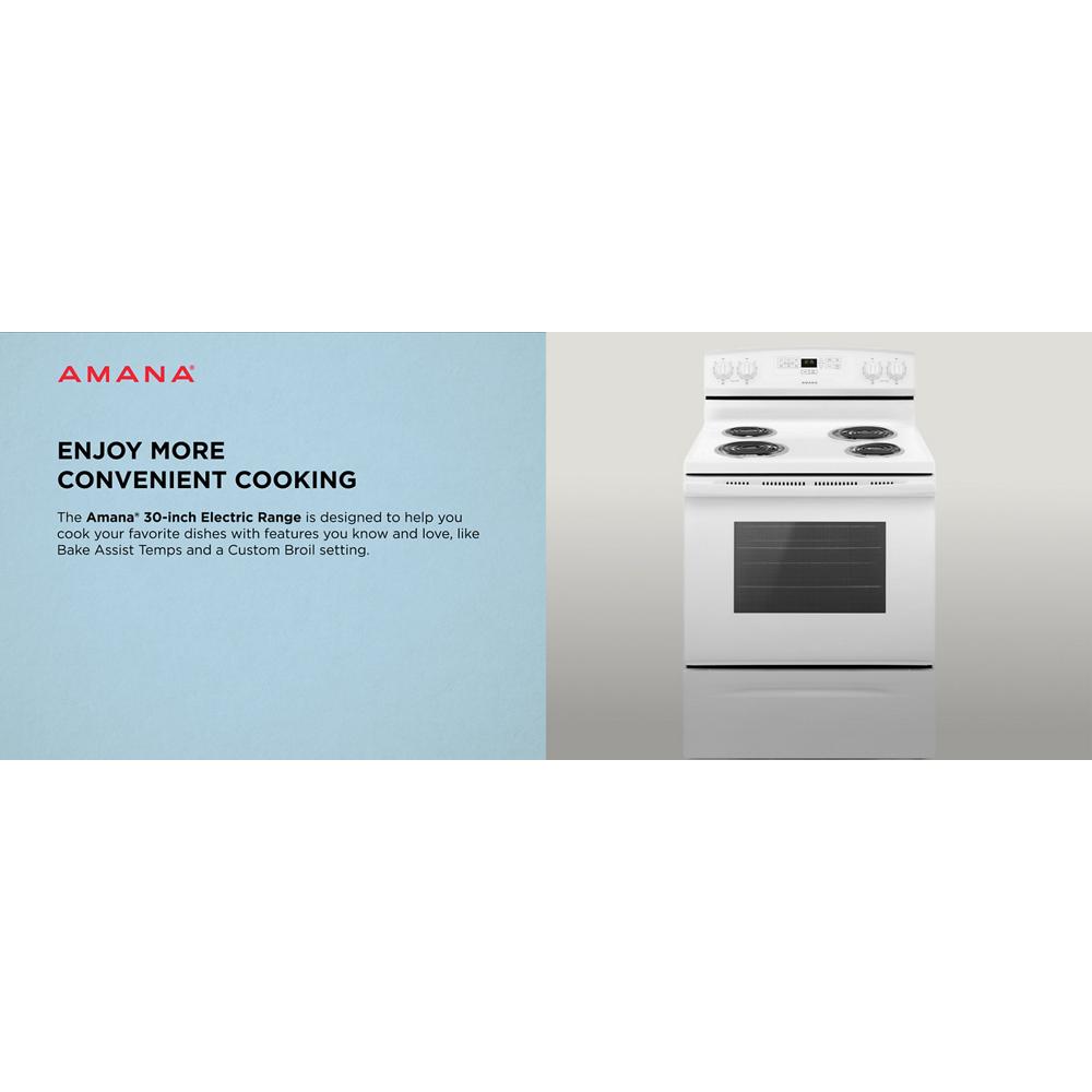 Amana® Electric Range with Bake Assist Temps view 10