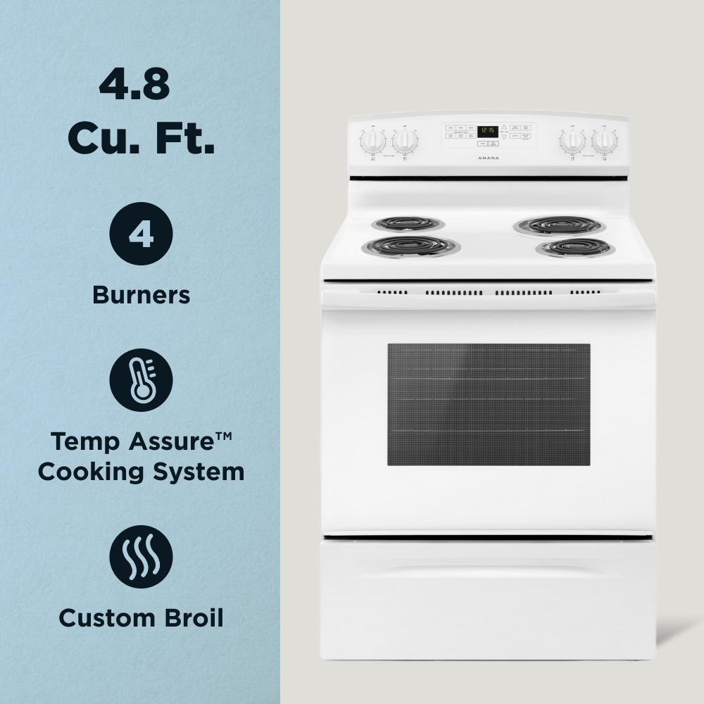 Amana® Electric Range with Bake Assist Temps view 13