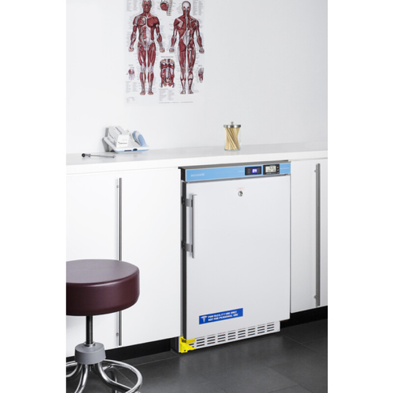 20" Wide Built-In Pharmacy All-Refrigerator, ADA Compliant ACR45LCALSTO