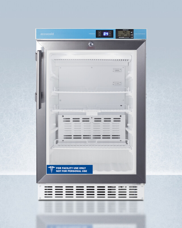 20" Wide Built-In Pharmacy All-Refrigerator, ADA Compliant ACR46GL