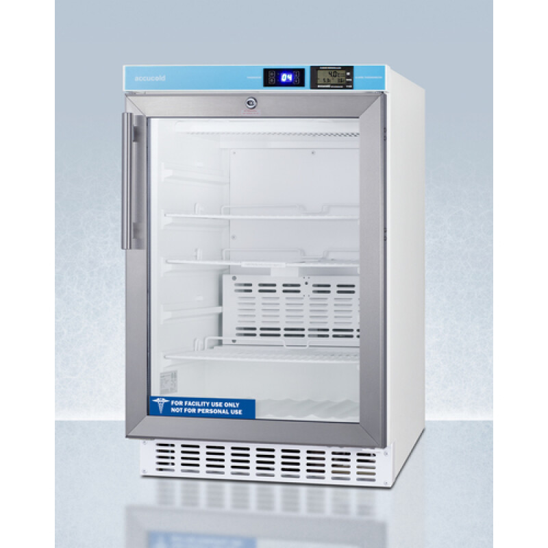 20" Wide Built-In Pharmacy All-Refrigerator, ADA Compliant ACR46GLCAL