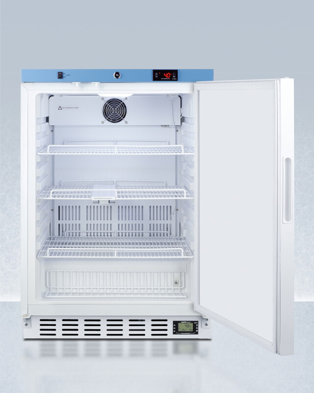 24" Wide Built-In Medical Refrigerator, Certified to NSF/ANSI 456 Vaccine Storage Standard ACR51WNSF456