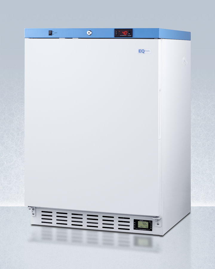 24" Wide Built-In Medical Refrigerator, Certified to NSF/ANSI 456 Vaccine Storage Standard ACR51WNSF456LHD