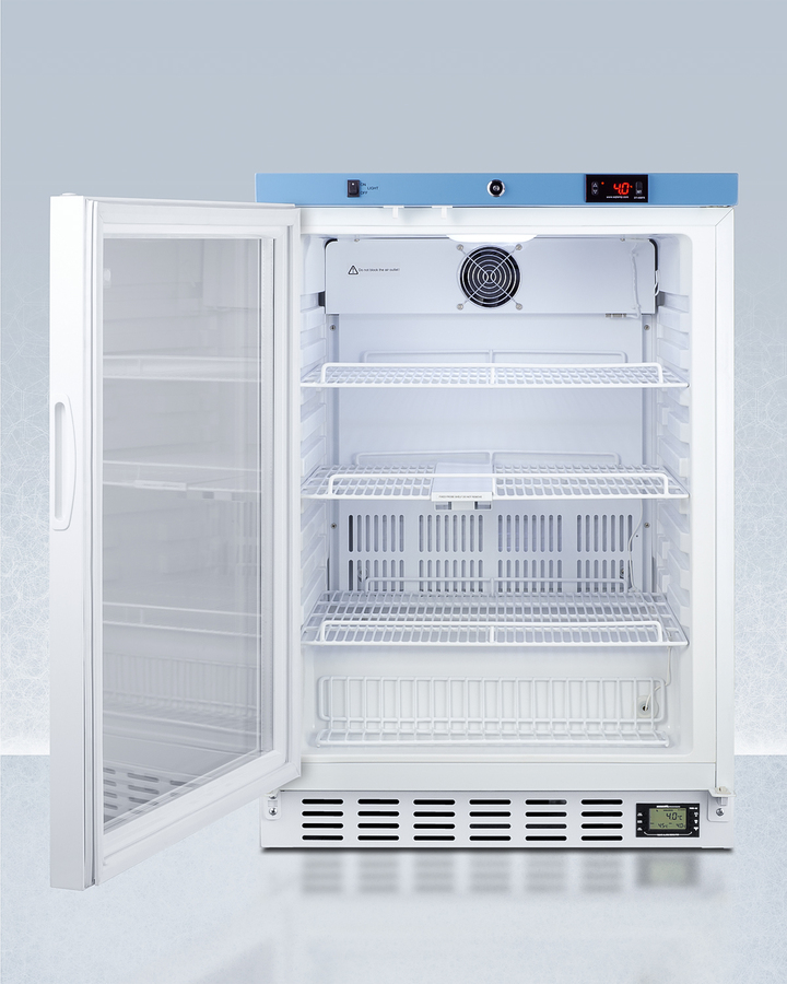 24" Wide Built-In Medical Refrigerator ACR52GLHD