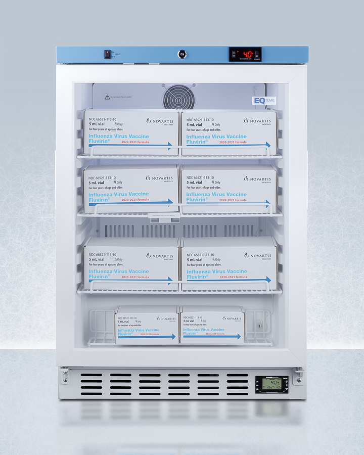 24" Wide Built-In Medical Refrigerator ACR52GLHD
