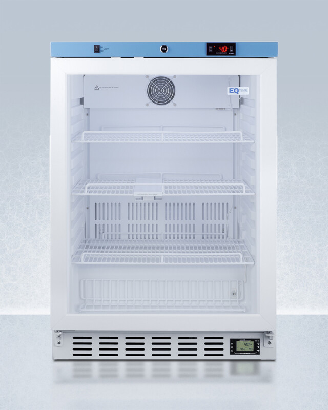 24" Wide Built-In Medical Refrigerator, Certified to NSF/ANSI 456 Vaccine Storage Standard ACR52GNSF456