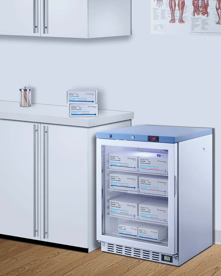 24" Wide Built-In Medical Refrigerator, Certified to NSF/ANSI 456 Vaccine Storage Standard ACR52GNSF456LHD