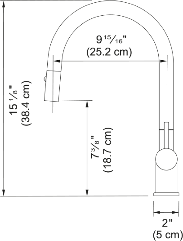 Active Pull Down Faucet view 5