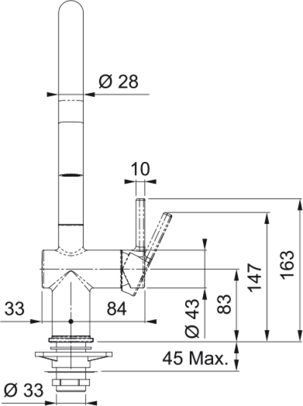 Active Pull Down Faucet view 6