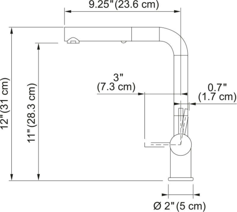 Active Pull Out Faucet view 2