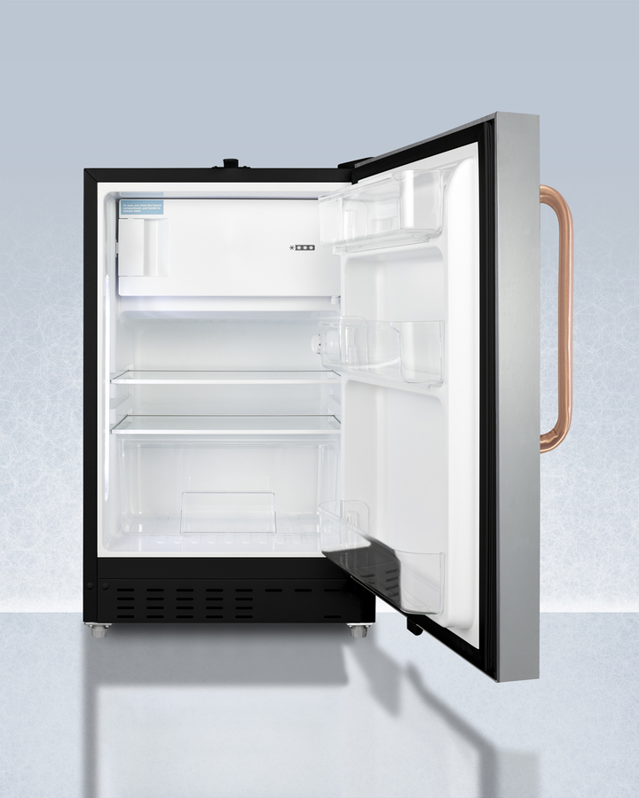 21" Wide Built-in Refrigerator-Freezer, ADA Compliant ADA302BRFZSSTBC