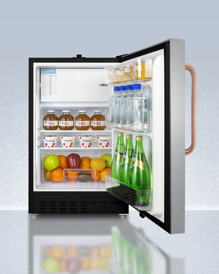 21" Wide Built-in Refrigerator-Freezer, ADA Compliant ADA302BRFZSSTBC
