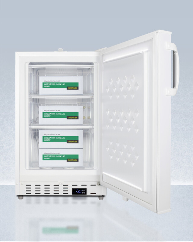 20" Wide Built-In Vaccine All-Freezer, ADA Compliant view 4