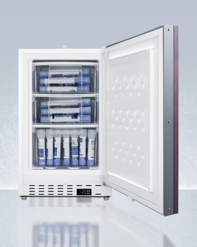 20" Wide Built-In Healthcare All-Freezer, ADA Compliant (Panel Not Included) ADA305AFIF