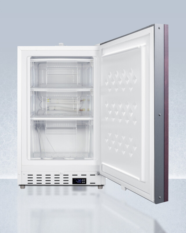20" Wide Built-In Healthcare All-Freezer, ADA Compliant (Panel Not Included) ADA305AFIF