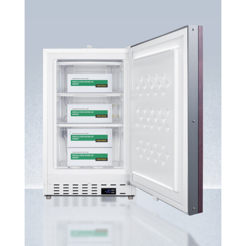 20" Wide Built-In Healthcare All-Freezer, ADA Compliant (Panel Not Included) ADA305AFIFLHD