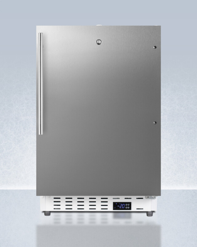 20" Wide Built-In Healthcare All-Freezer, ADA Compliant ADA305AFSSHV