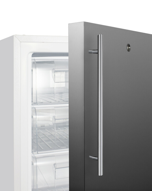 20" Wide Built-In Healthcare All-Freezer, ADA Compliant ADA305AFSSHV