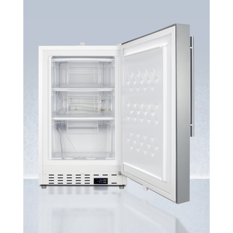 20" Wide Built-In Healthcare All-Freezer, ADA Compliant ADA305AFSSHVLHD