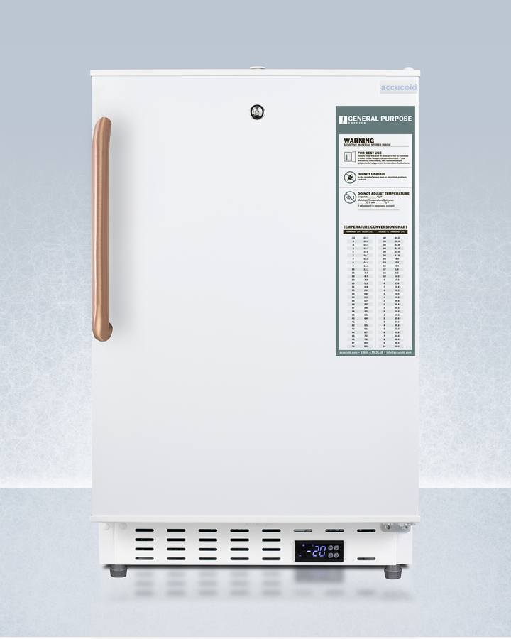 20" Wide Built-In Vaccine All-Freezer, ADA Compliant ADA305AFTBC