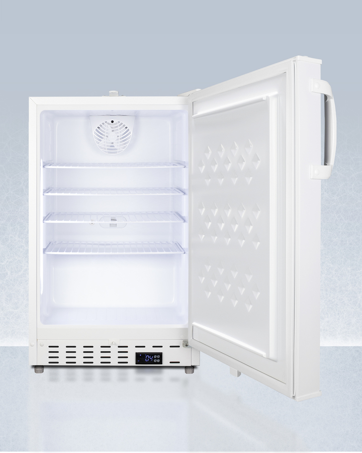 20" Wide Built-In Healthcare All-Refrigerator, ADA Compliant view 2