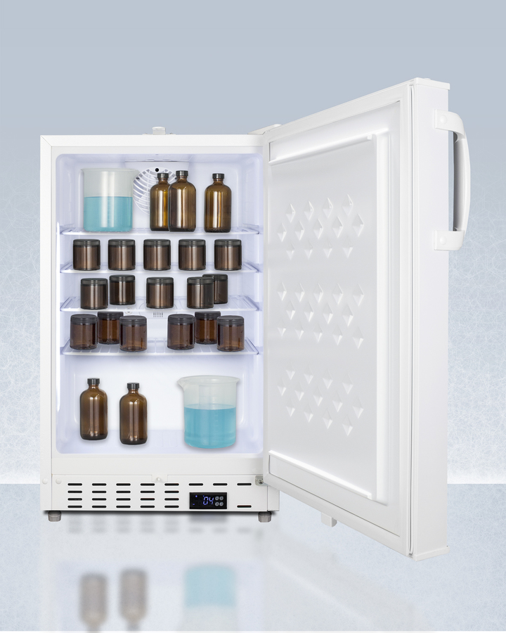 20" Wide Built-In Healthcare All-Refrigerator, ADA Compliant view 4
