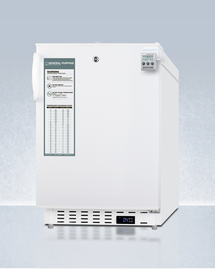 20" Wide Built-In Healthcare All-Refrigerator, ADA Compliant ADA404REFAL