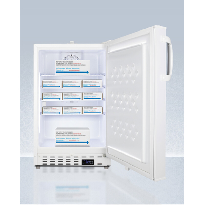 20" Wide Built-In Healthcare All-Refrigerator, ADA Compliant ADA404REFAL