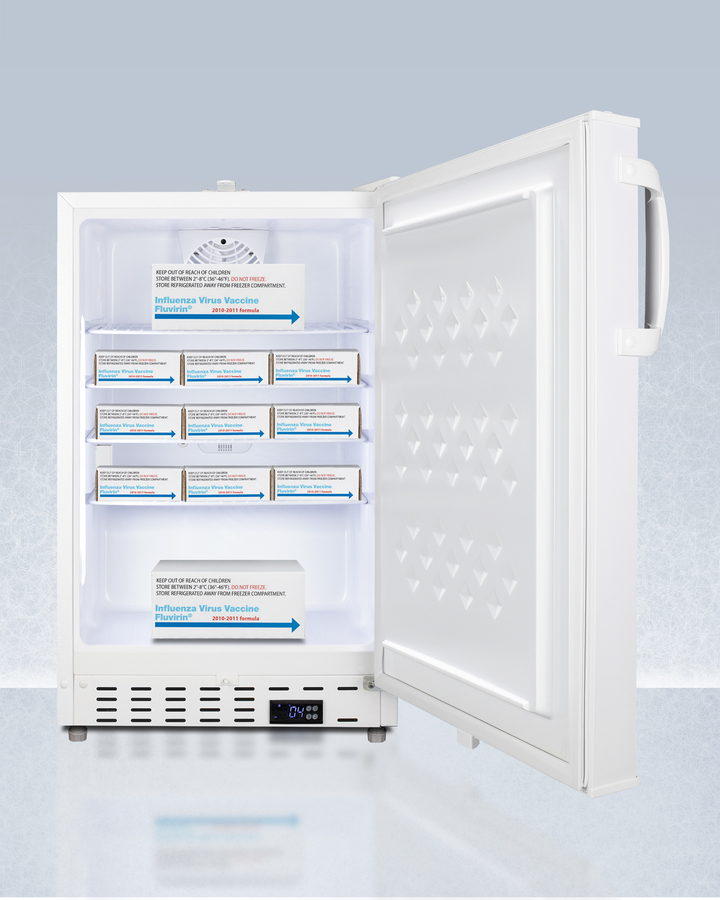 20" Wide Built-In Healthcare All-Refrigerator, ADA Compliant ADA404REFCAL