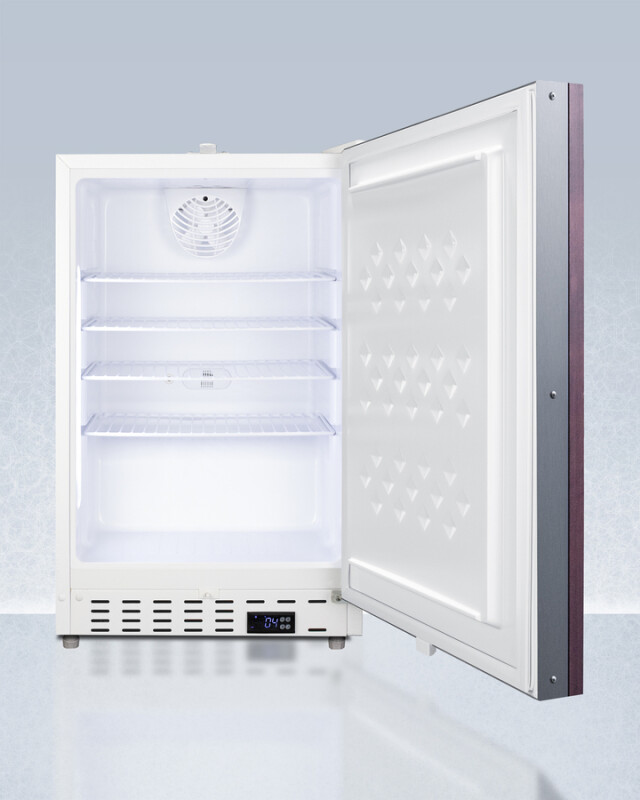 20" Wide Built-In Healthcare All-Refrigerator, ADA Compliant (Panel Not Included) ADA404REFIF