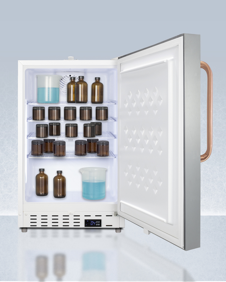 21" Wide Built-In Healthcare All-Refrigerator, ADA Compliant ADA404REFSSTBC