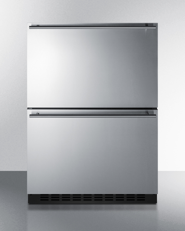 24" Wide 2-Drawer All-Freezer (Panels Not Included) view 2
