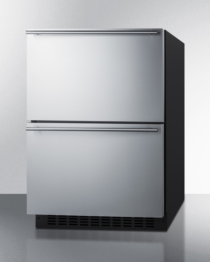 24" Wide 2-Drawer All-Freezer (Panels Not Included) view 3