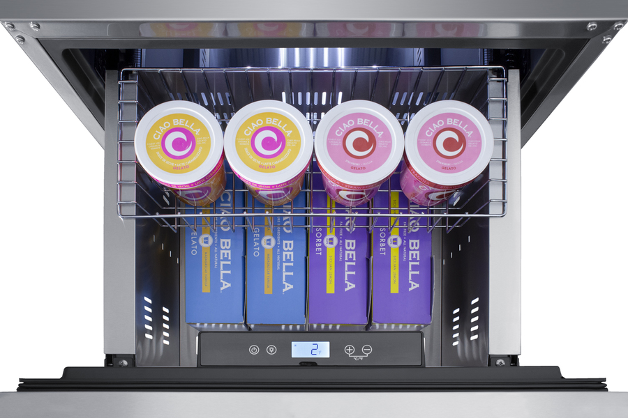 24" Wide 2-Drawer All-Freezer, ADA Compliant view 6
