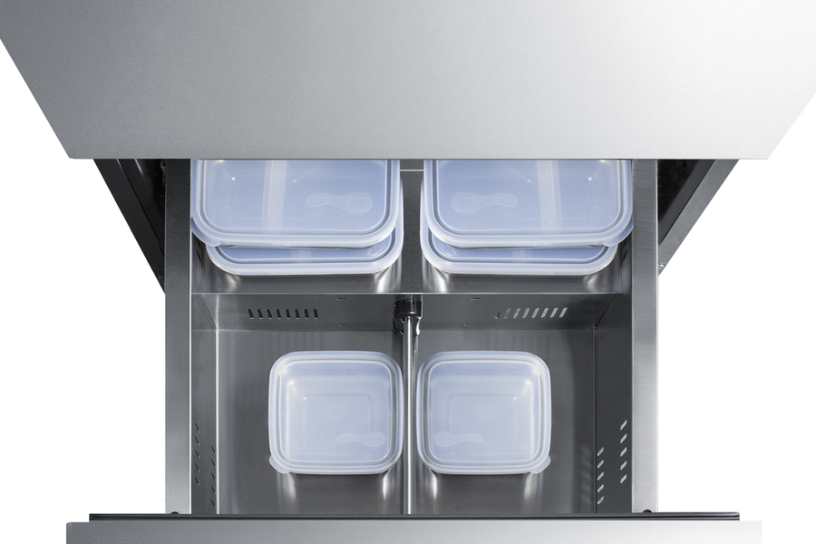 24" Wide 2-Drawer All-Freezer, ADA Compliant view 8