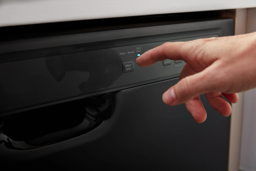 Amana® Dishwasher With Midnight Interior view 3