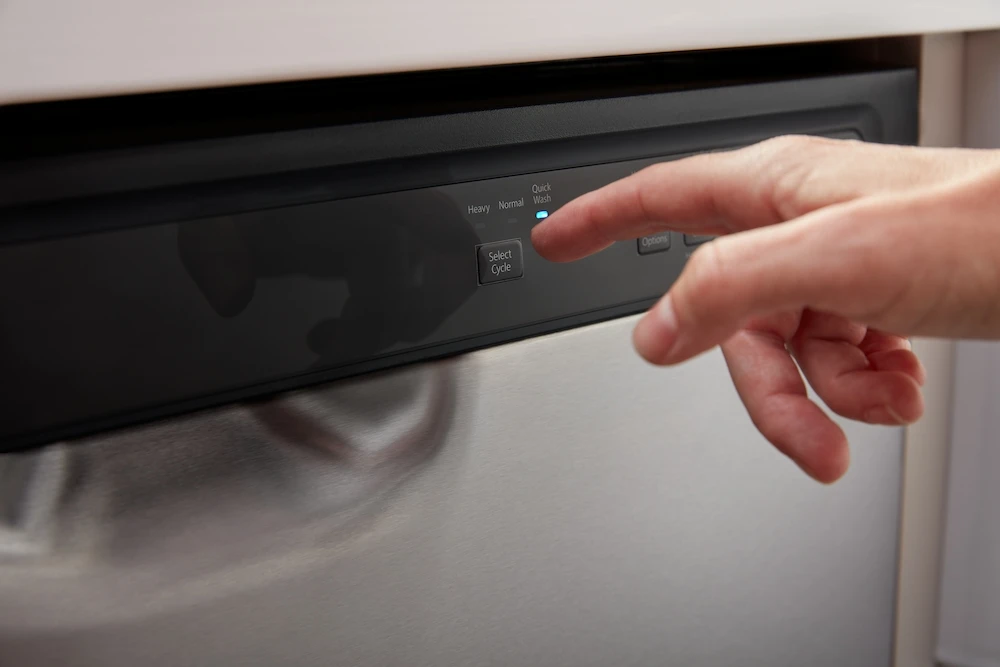 Amana® Dishwasher With Midnight Interior view 3