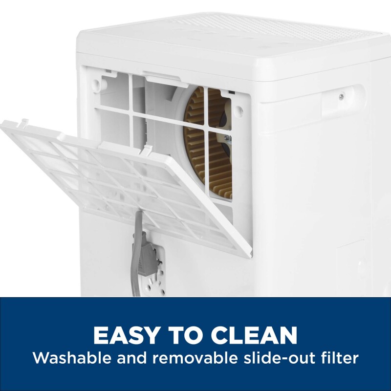 50 Pint Portable Dehumidifier with Built-in Pump and Smart Dry for Wet Spaces view 4