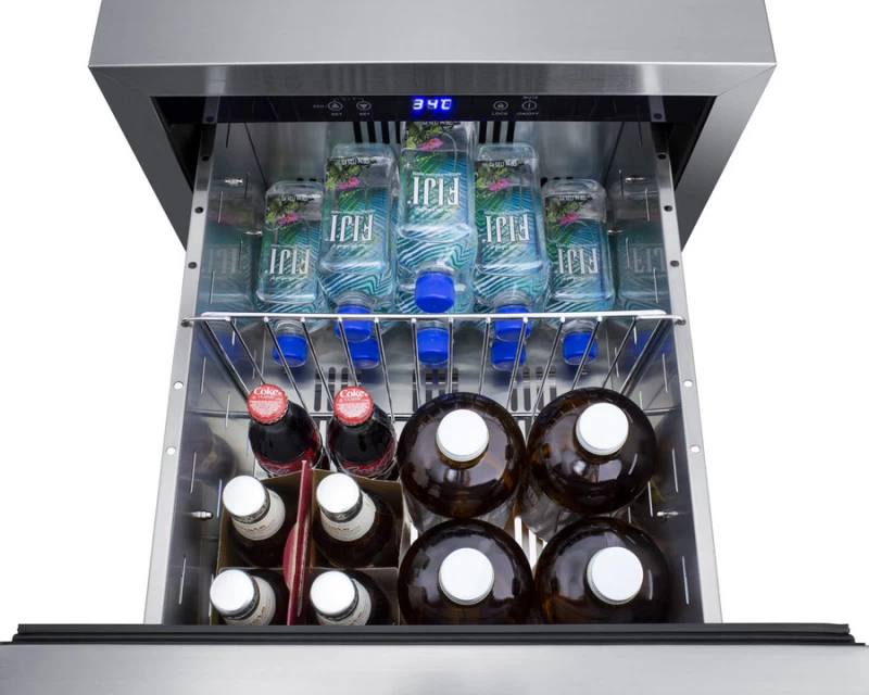 18" Wide 2-Drawer All-Refrigerator, ADA Compliant view 6
