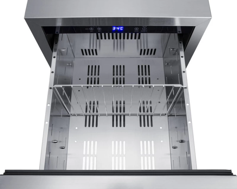18" Wide 2-Drawer All-Refrigerator, ADA Compliant view 4