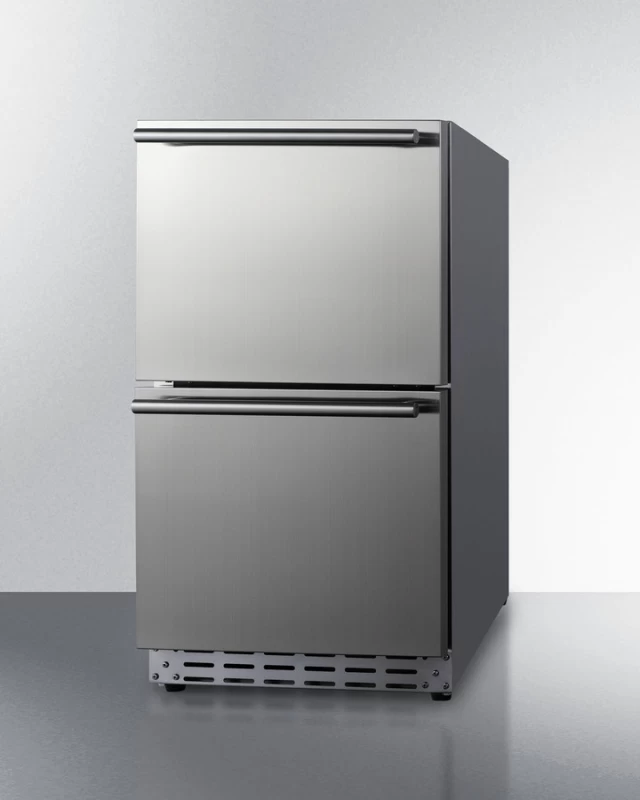 18" Wide 2-Drawer All-Refrigerator, ADA Compliant view 2