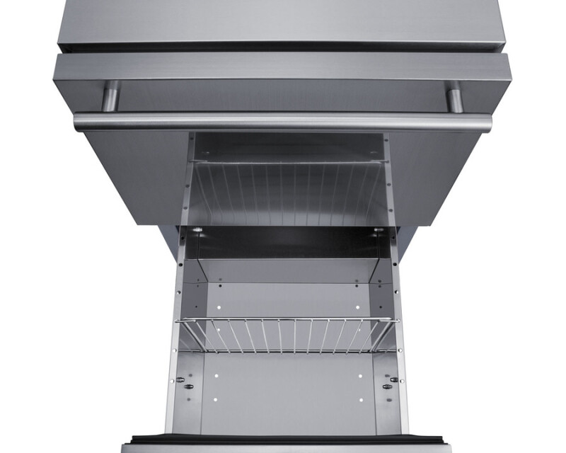 18" Wide Outdoor 2-Drawer All-Refrigerator, ADA Compliant ADRD18OS