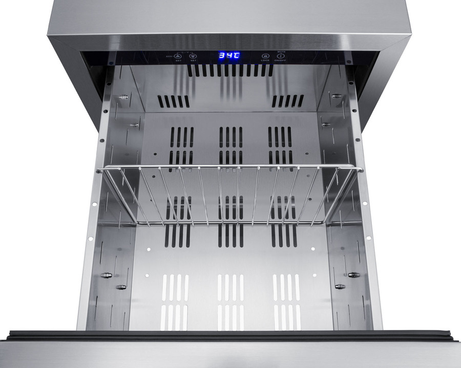 18" Wide 2-Drawer All-Refrigerator, ADA Compliant (Panels Not Included) ADRD18PNR
