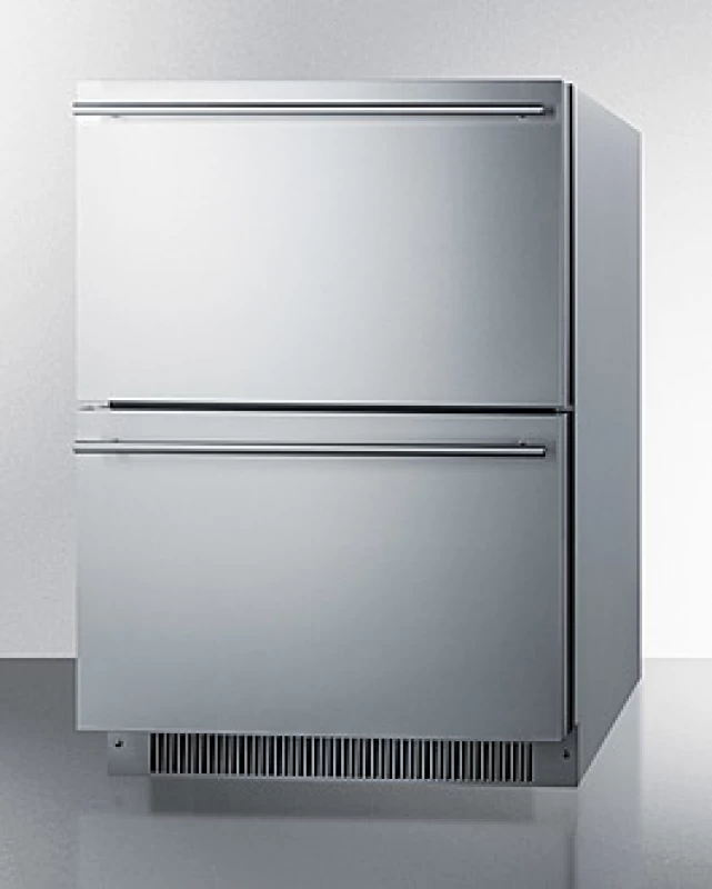 24" Wide 2-Drawer All-Refrigerator, ADA Compliant view 3