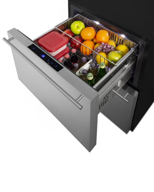 24" Wide 2-Drawer All-Refrigerator, ADA Compliant (Panels Not Included) view 7