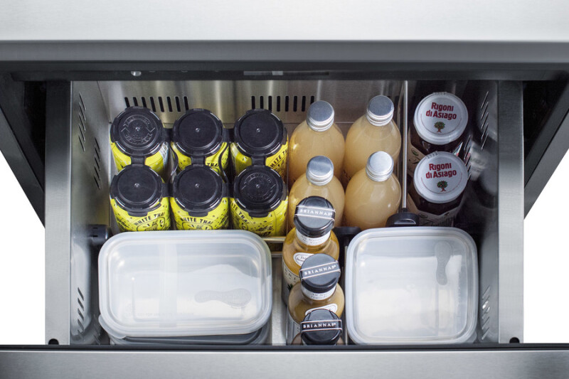 24" Wide 2-Drawer All-Refrigerator, ADA Compliant (Panels Not Included) ADRD24PNR