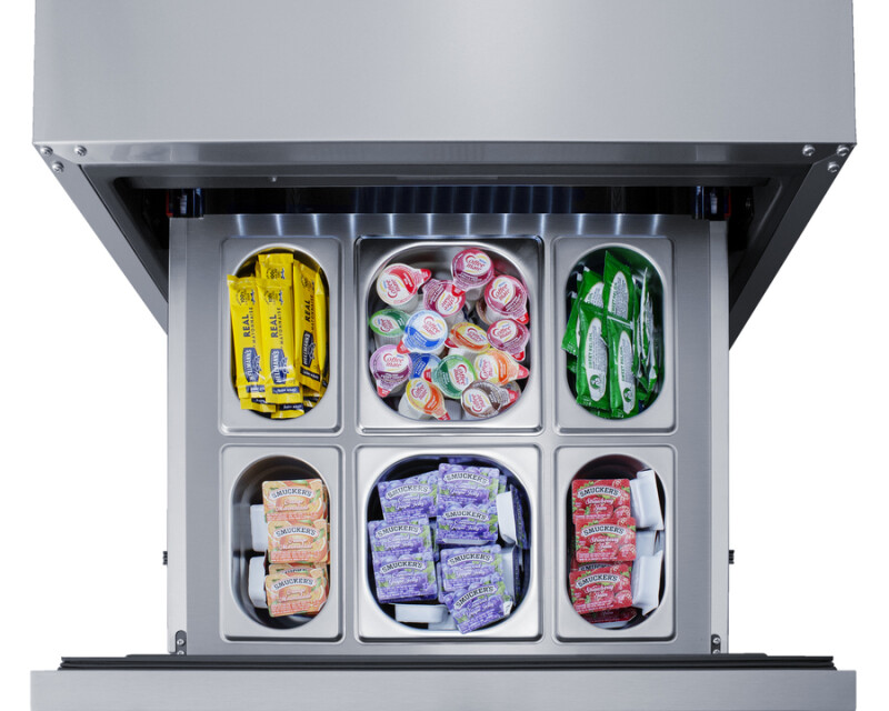 24" Wide 2-Drawer All-Refrigerator, ADA Compliant (Panels Not Included) ADRD24PNR