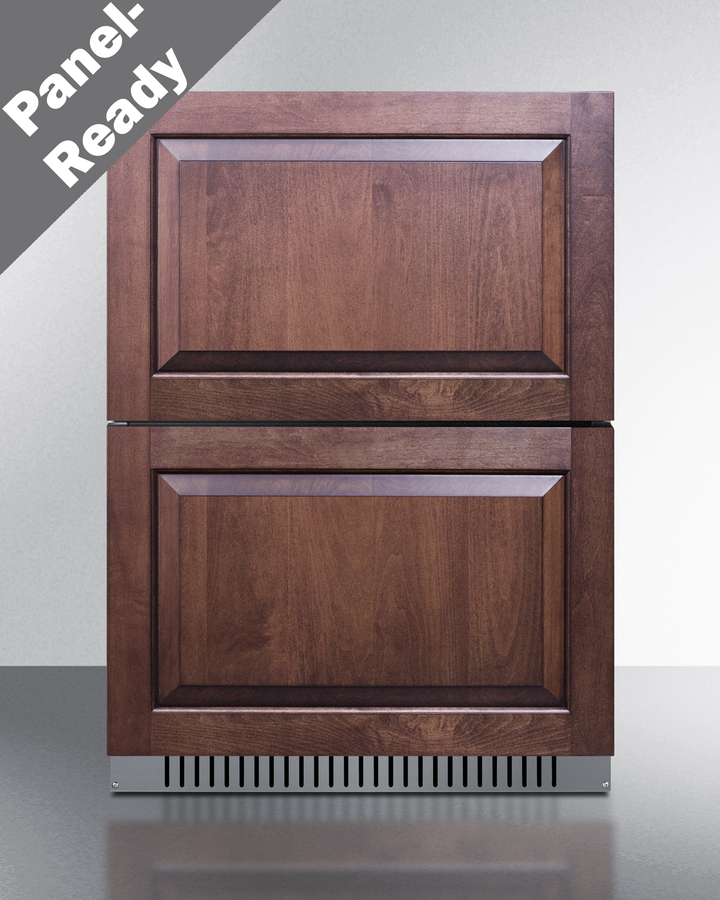 24" Wide 2-Drawer Refrigerator-Freezer, ADA Compliant ADRF244CSS