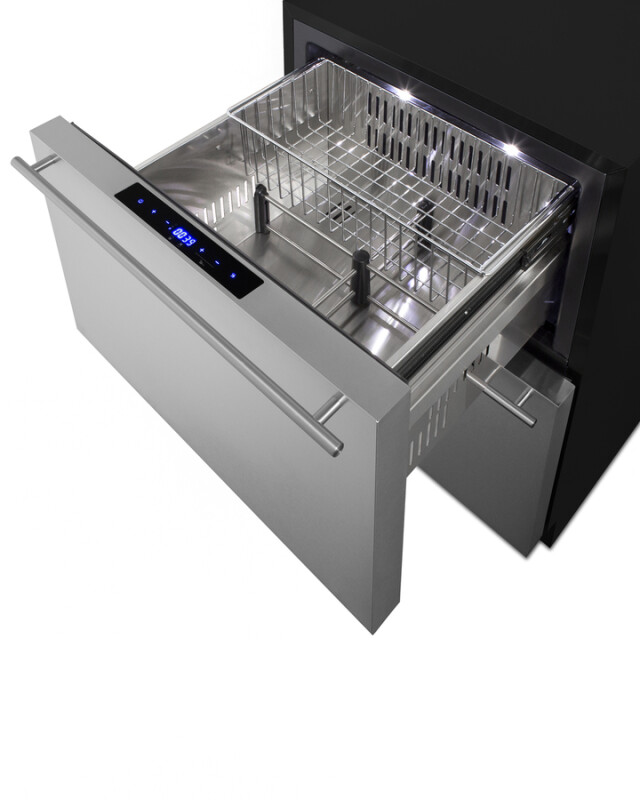 24" Wide Outdoor 2-Drawer Refrigerator-Freezer, ADA Compliant view 14